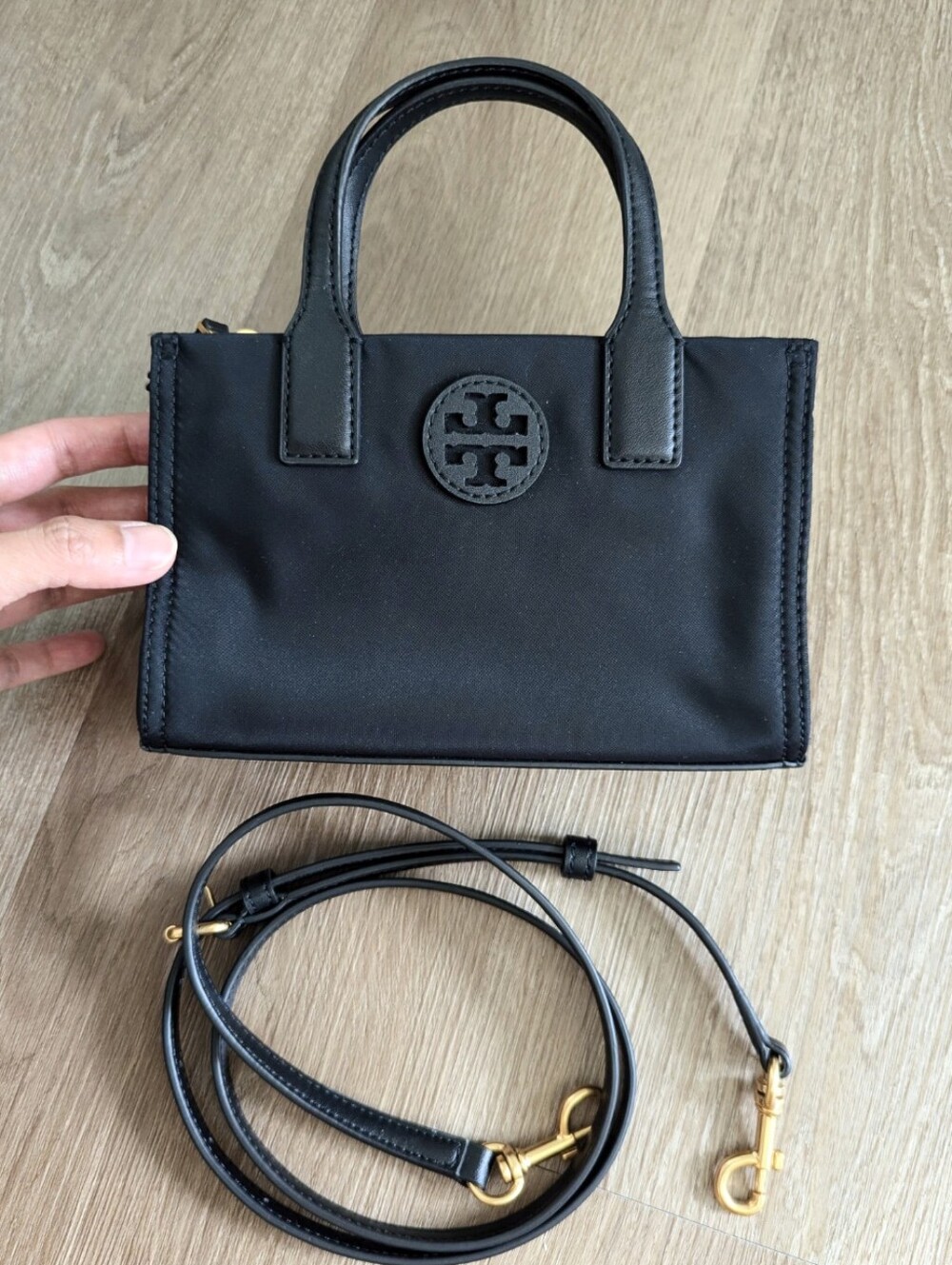 Tory Burch Mini Ella Nylon Crossbody Bag